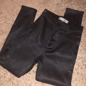 Joni Topshop Coated Jeans